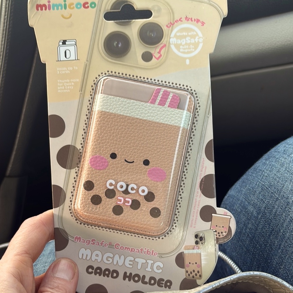 Mimicoco 
Magsafe
cell phone card holder 
K-pop
